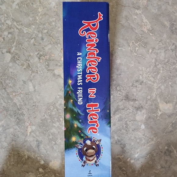 NEW Reindeer in Here a Christmas Friend book and plush gift set - Picture 5 of 7